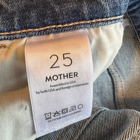 Mother The Hustler Roller Ankle Wide Leg Jeans - Picture 8 of 13